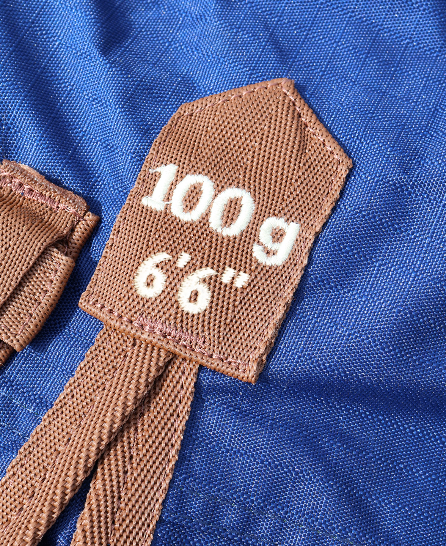 Perf 100g Detachable Neck Turnout Rug - True Navy - Image 4