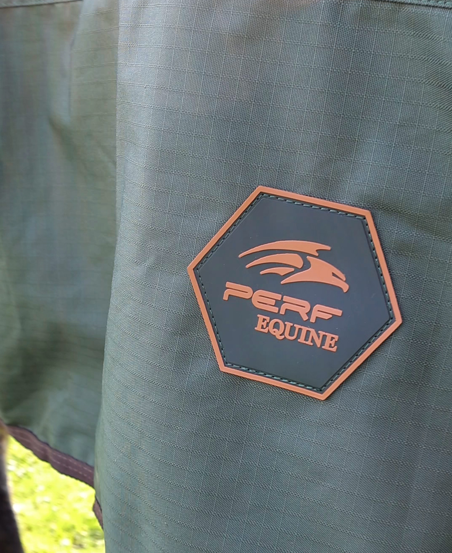 Perf 200g Standard Neck Turnout Rug - Dark Green - Image 4