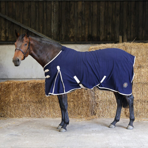 Perf Standard Fleece Rug - Navy