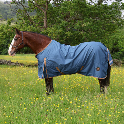 Perf 0g Standard Neck Turnout Rug - Deep Blue