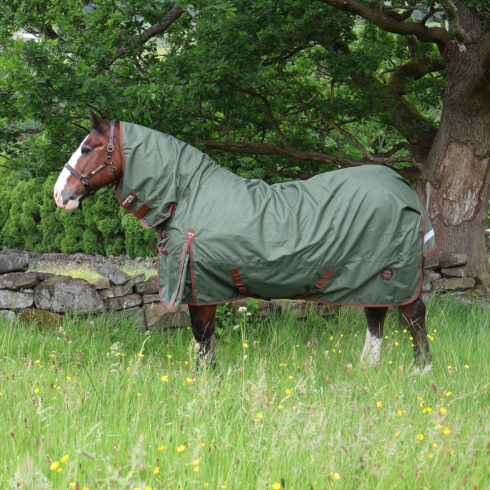 Perf 50g Combo Turnout Rug - Heritage Olive