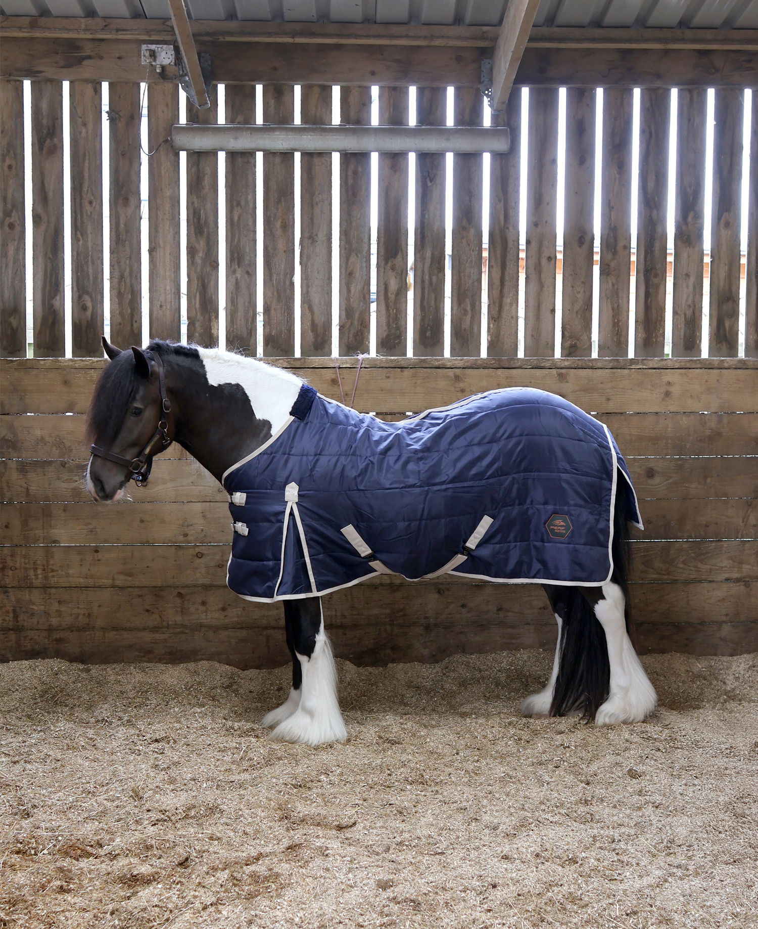 Perf Stable Rug 100g Standard Neck - Dark Navy - Image 2
