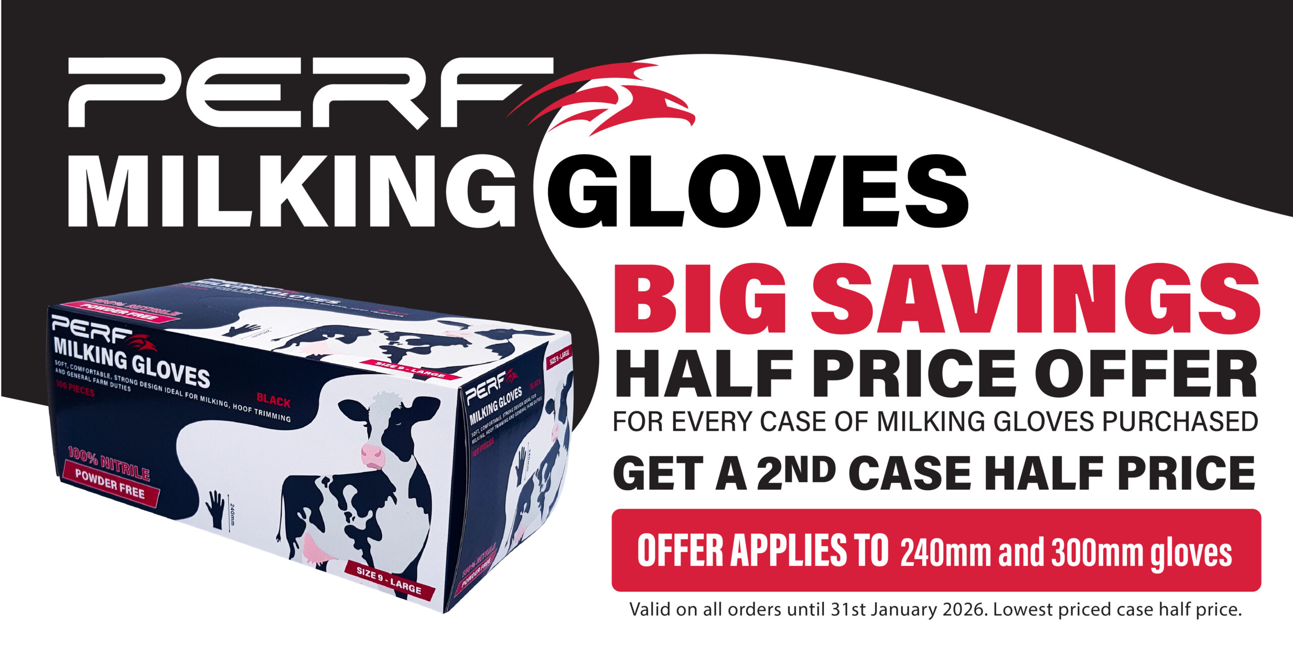 Milking Glvoes Half Price Offer 2025 1200px wide