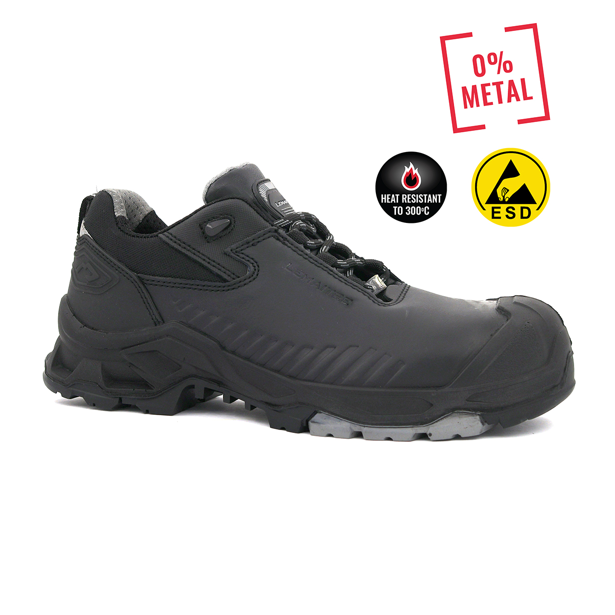 OPAL ESD PU/Rubber Safety Shoe