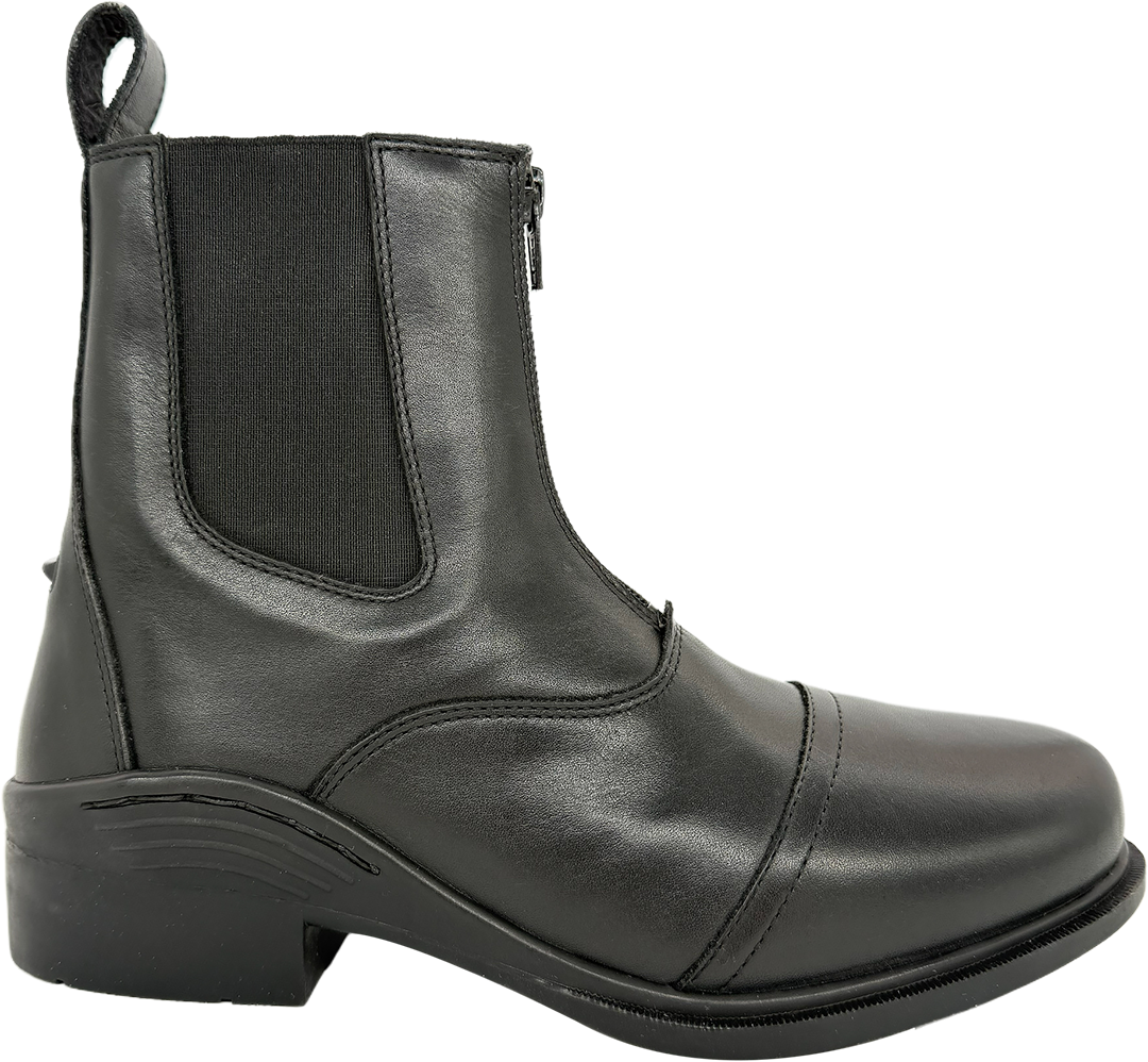 H&W - Dentdale - Front Zip Paddock Boots - Image 2