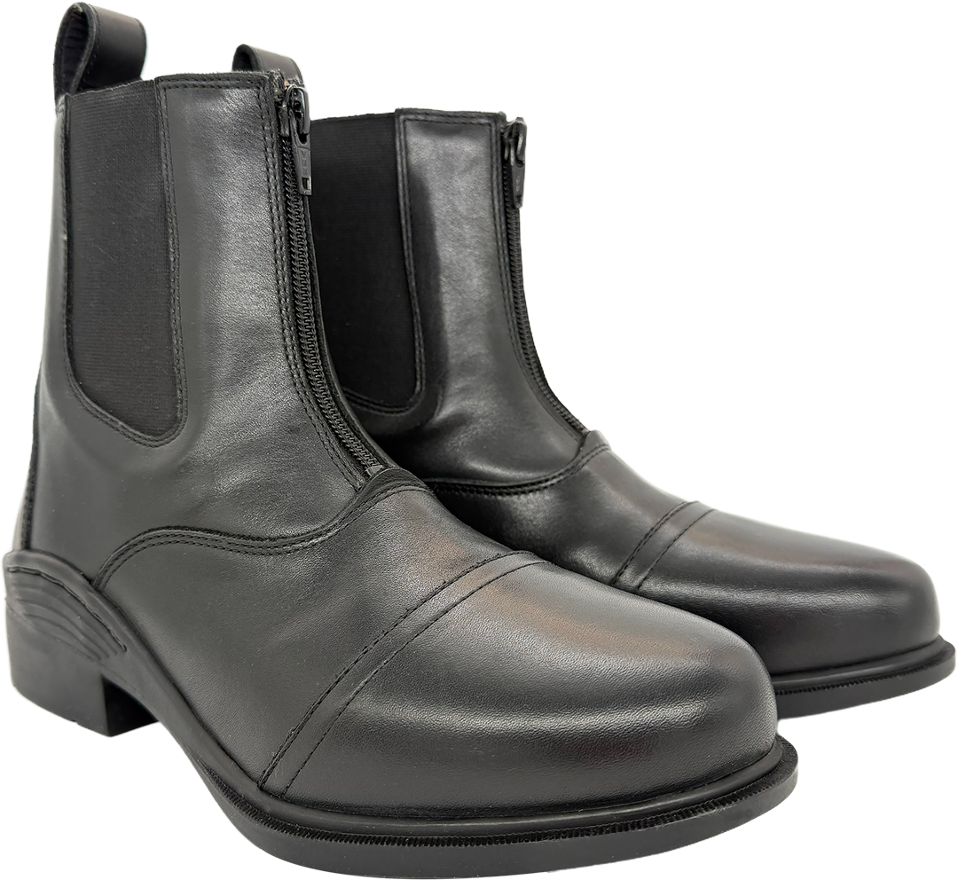 H&W - Dentdale - Front Zip Paddock Boots