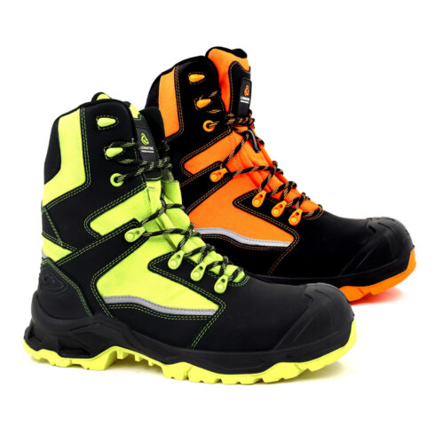 Safe-Step Hi Vis PU/Rubber Safety Combat