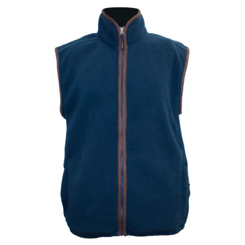 Perf Fleece Gilet-Navy
