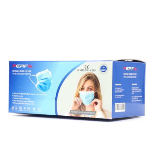 Box of 50 Disposable Medical Masks Type IIR