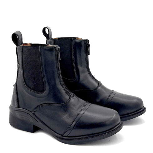 Hoof & Woof Dentdale Front YKK Zip Paddock Boots